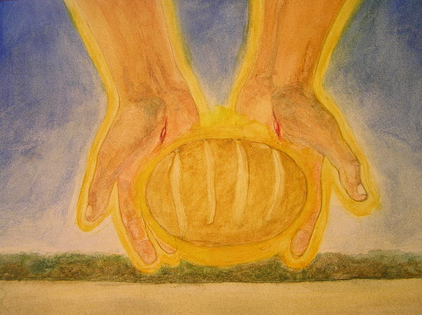 Bread From Heaven Painting