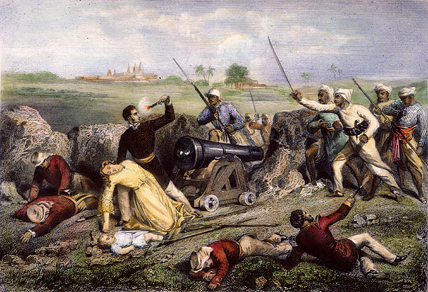 India: Sepoy Mutiny, 1857 Puzzle by Granger | Fine Art America