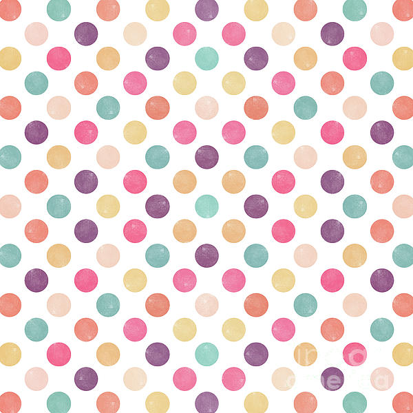 Lovely Polka Dots Digital Art