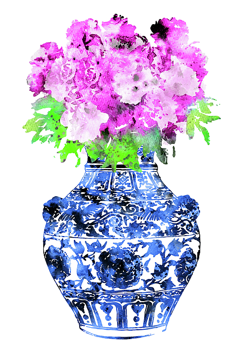 Ming Vase Greeting Card for Sale by Art Galaxy