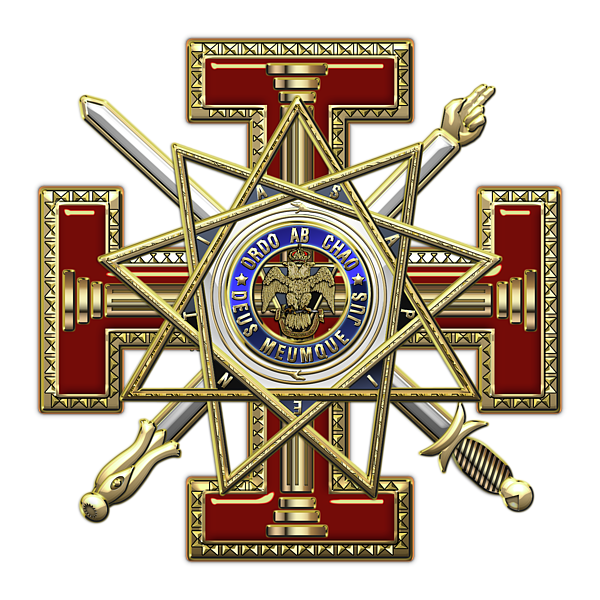 33rd Degree Mason - Inspector General Masonic Jewel Sticker by Serge ...
