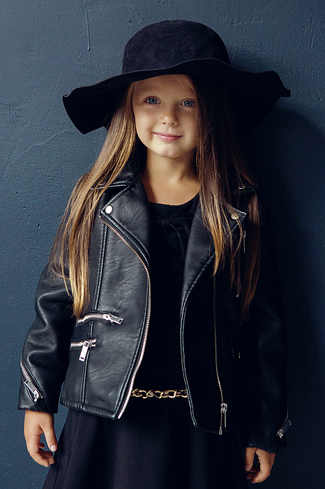 Leather jacket for infant on sale girl