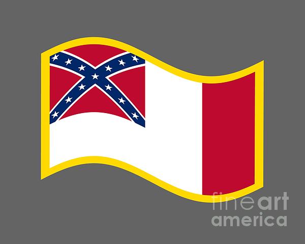 3d Confederate Flag Digital Art