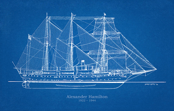 United States Coast Guard Cutter Alexander Hamilton A T Shirt by