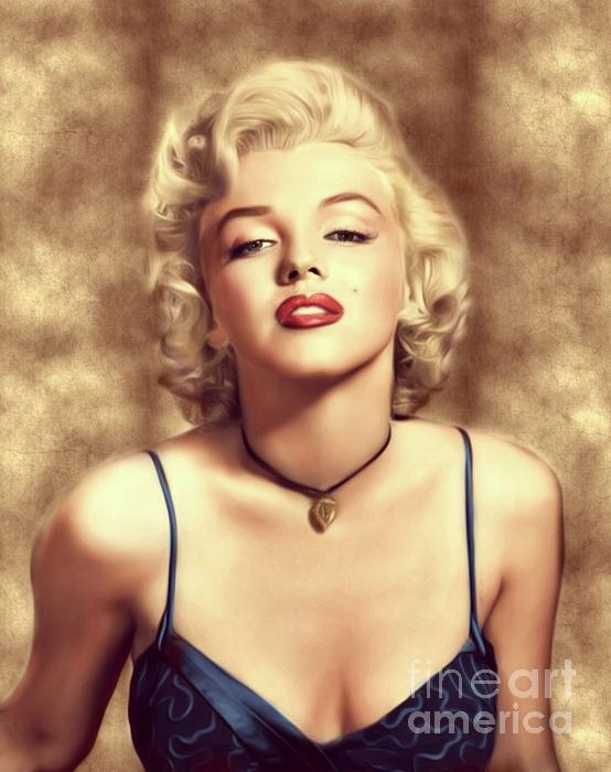 Marilyn Monroe Drawing Zip Pouch by Jovemini J - Fine Art America