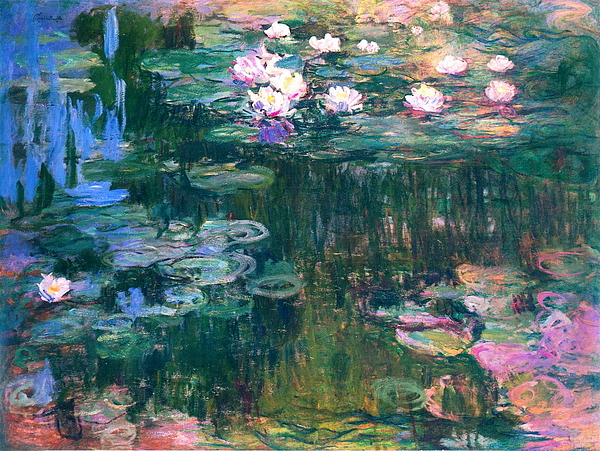 Water Lilies Yoga Mat by Claude Monet - Pixels Merch