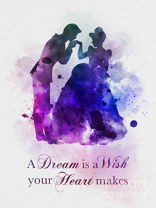 A Dream Is A Wish Your Heart Makes Greeting Card For Sale By My Inspiration