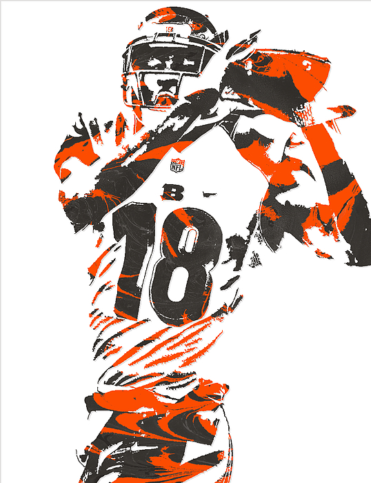 Cincinnati Bengals Uniform Kids T-Shirt by Joe Hamilton - Fine Art America