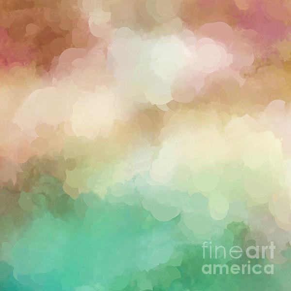 Soft Pastel Paint Splatter Digital Art by Sheila Wenzel - Fine Art America