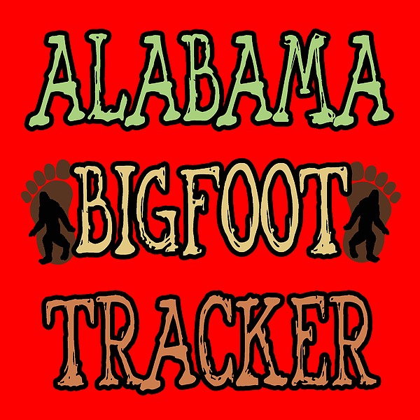 Alabama Bigfoot Tracker Digital Art