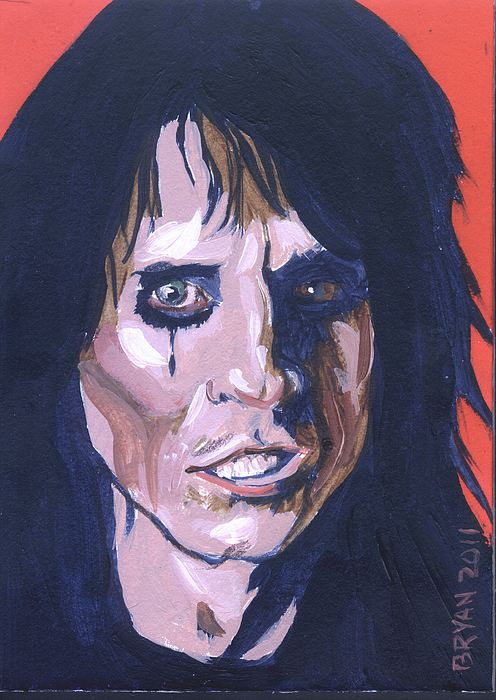 Alice Cooper Painting