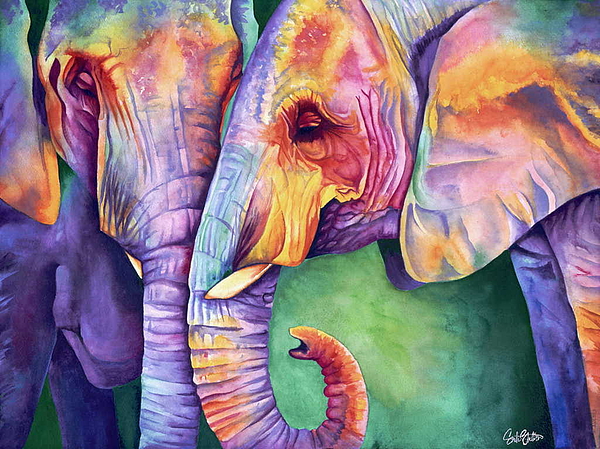 47 Tren Gaya Lukisan  All  Ears  Elephants  Karya  Sinclair  