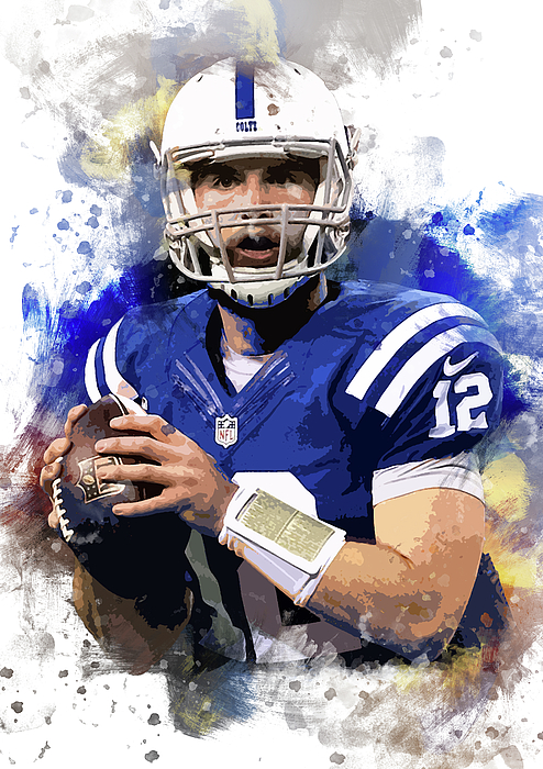 Andrew Luck Signed Full-Size Indianapolis Colts Helmet