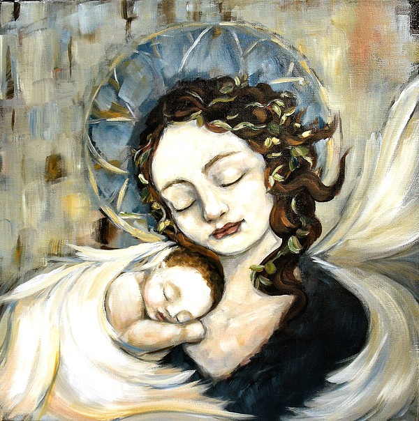 Carrie Joy Byrnes - Angel and Baby 