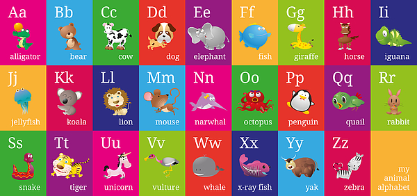 Animal Alphabet Jigsaw Puzzle