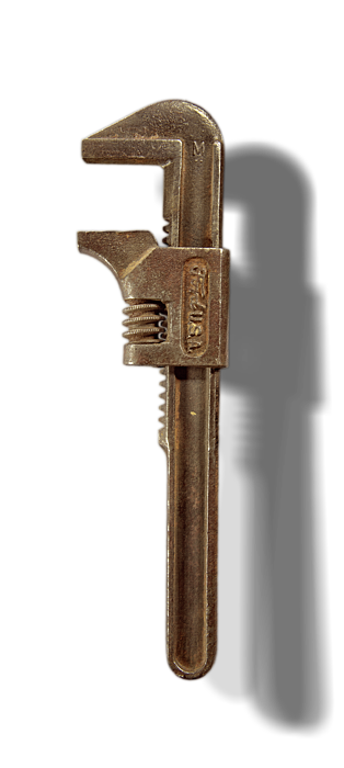 ANTIQUE MONKEY WRENCH