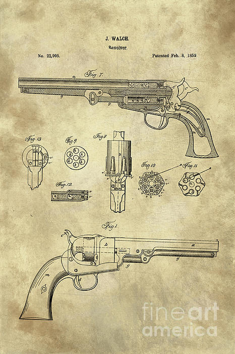 https://images.fineartamerica.com/images/artworkimages/medium/1/antique-revolver-blueprint-hand-gun-patent-drawing-plan-from-1859-tina-lavoie.jpg