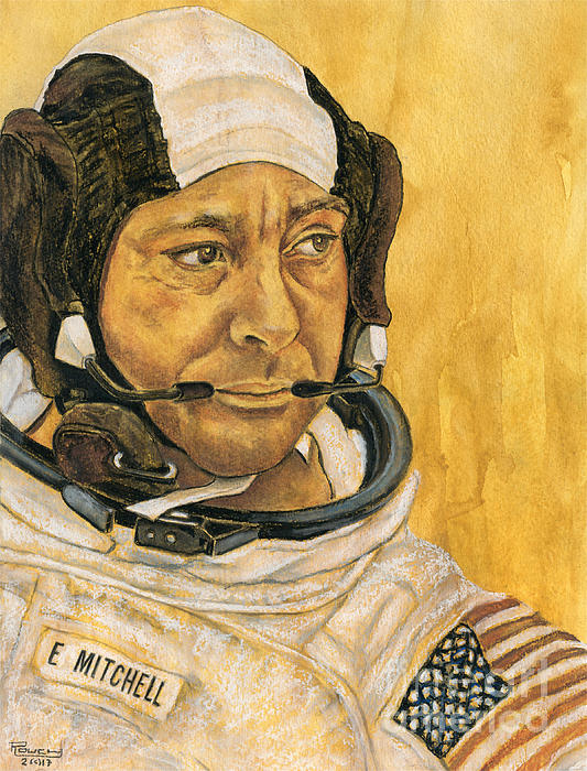 Michelle Rouch - Apollo 14 Astronaut, Edgar Mitchell