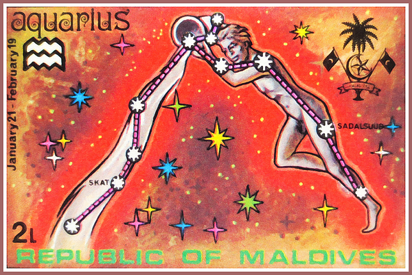 Aquarius Zodiac Sign by Lanjee Chee