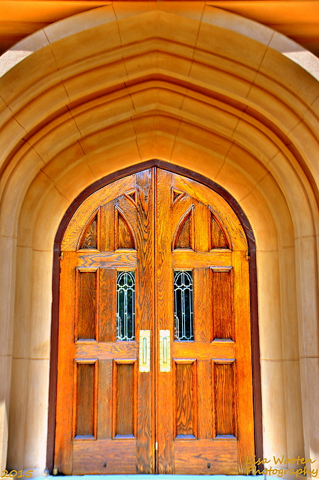 Lisa Wooten - Arched Doorway Trinity Episcopal Cathedral Columbia SC