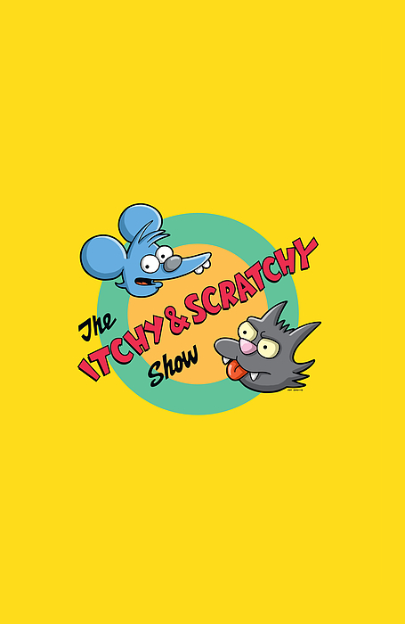 itchy and scratchy wallpaper
