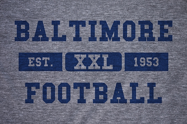 Baltimore Colts Retro Shirt T-Shirt by Joe Hamilton - Pixels