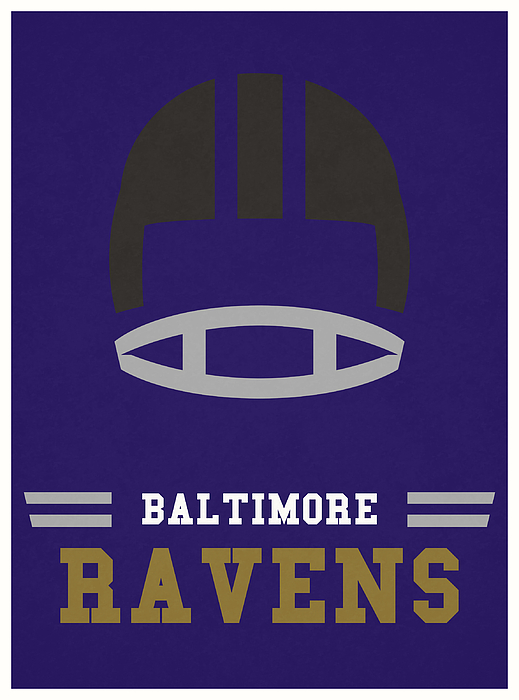 Baltimore Ravens Poster by Joe Hamilton - Fine Art America