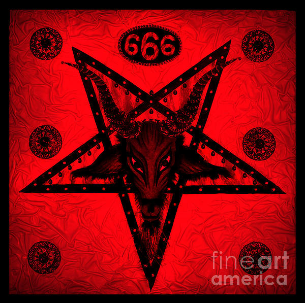 Blood Satan Pentagram Occult Religion Goth - Satanic Pentagram T