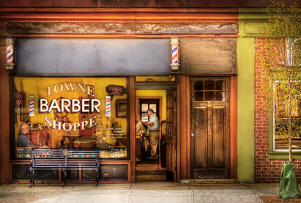 Barber Shop (digital paper)