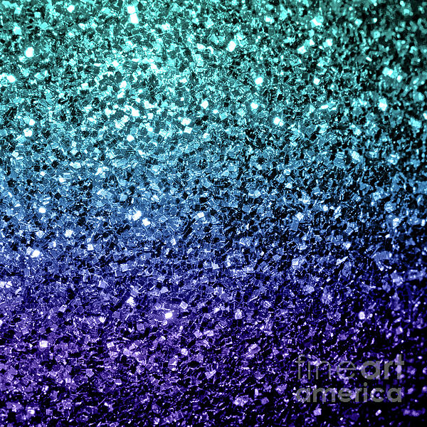 Blue Glitter Ombre Background · Creative Fabrica