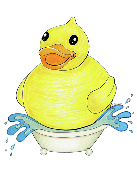 The Rubber Ducky Sticker