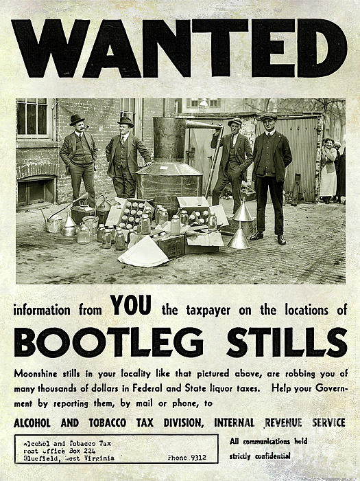 Jon Neidert - Bootleggers Wanted Poster