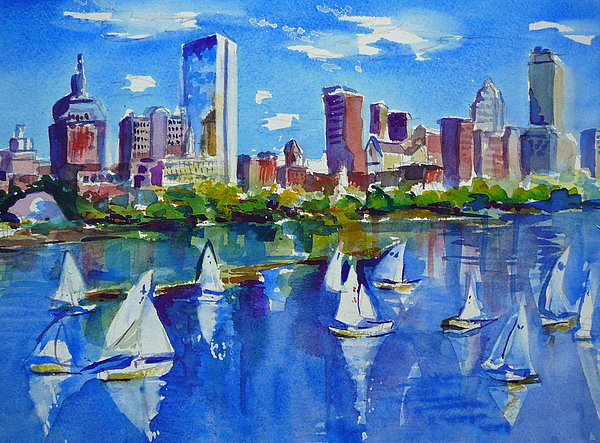 Diane Bell - Boston Skyline