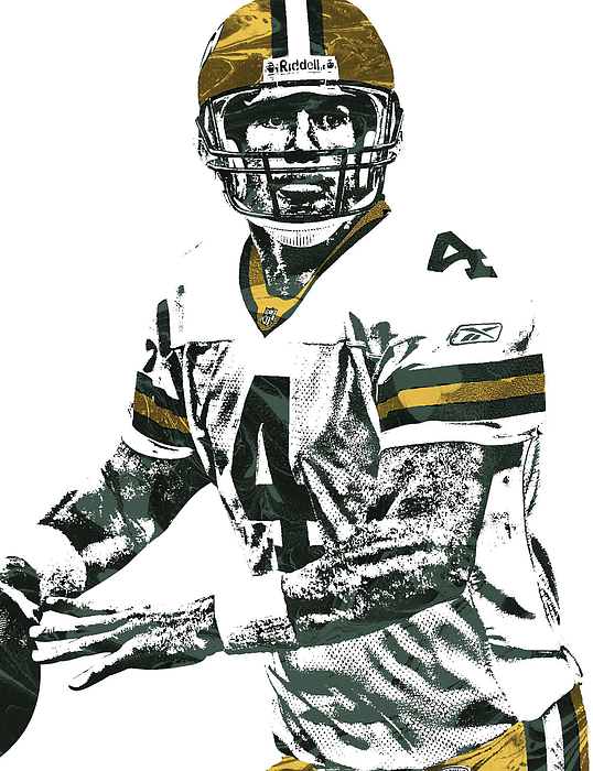 Brett Favre Green Bay Packers Abstract Art 4 Coffee Mug by Joe Hamilton -  Pixels