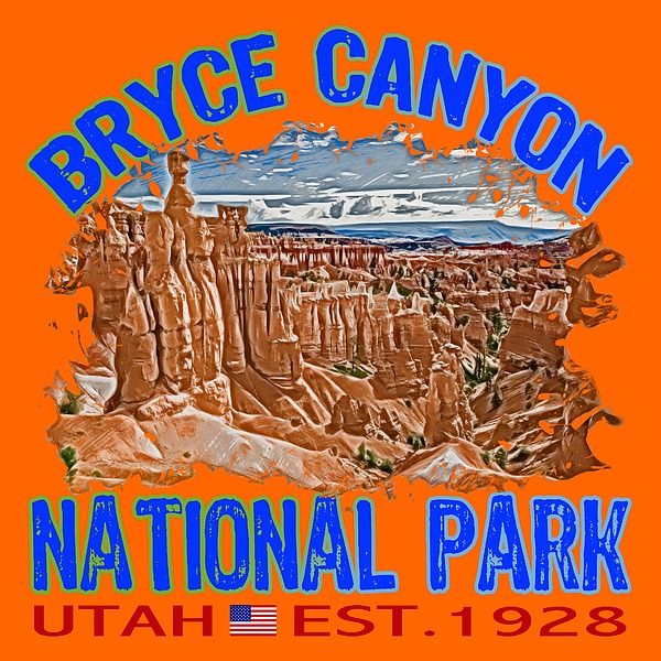 Bryce Canyon National Park Digital Art