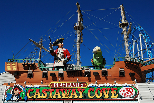 Castaway Cove Ocean City, NJ T-Shirt by James DeFazio - Fine Art America