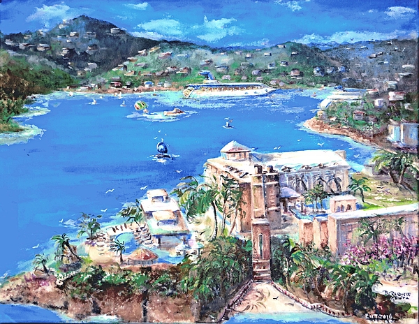 Bernadette Krupa - Charlotte Amalie Marriott Frenchmans Beach Resort St. Thomas US Virgin Island Aerial