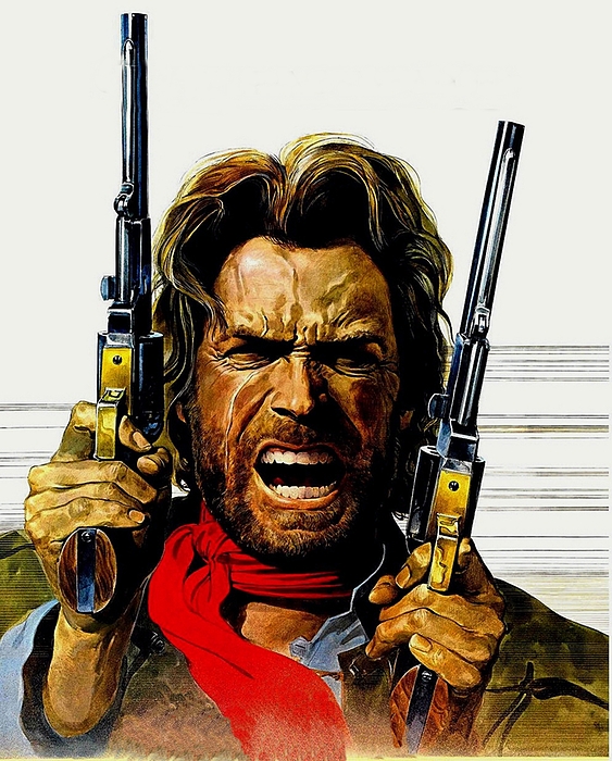Movie Poster Prints - Clint Eastwood as Josey Wales