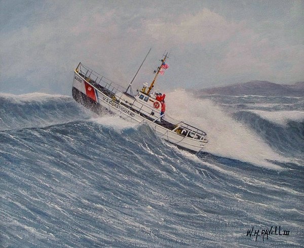 William Ravell - Coast Guard Motor Lifeboat Intrepid Version 2