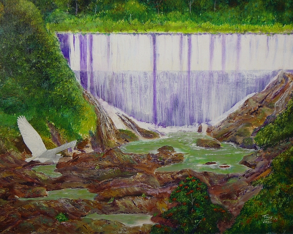 Comerio Dam Painting