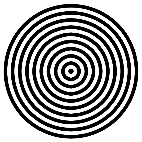 Concentric Circles by Paul Sober
