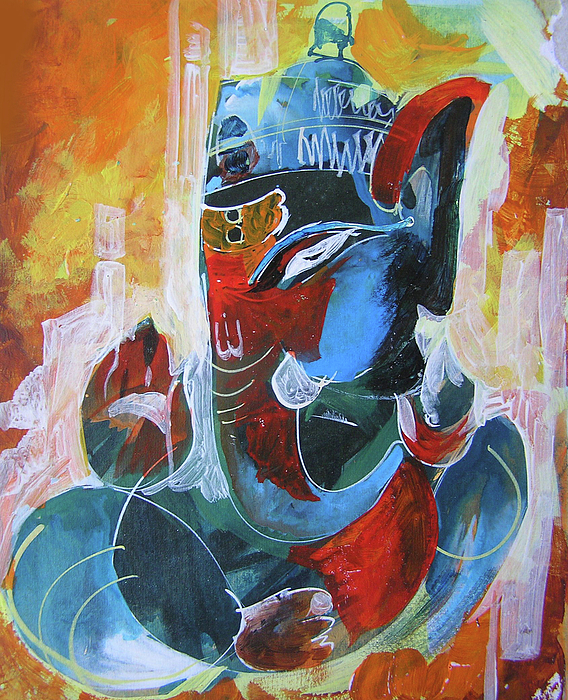 Chintaman Rudra - Cool and graphical Lord Ganesha