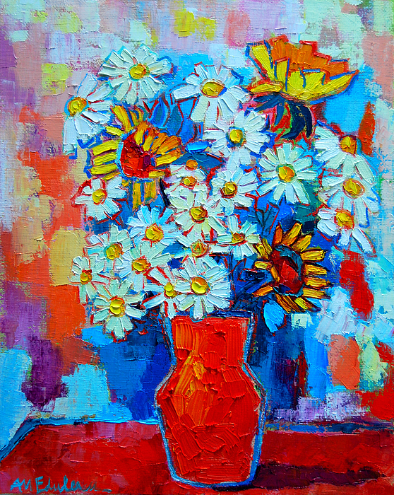Ana Maria Edulescu - Daisies And Sunflowers