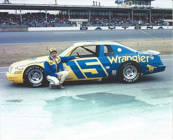 Dale Earnhardt # 15 Wrangler Ford Thunderbird At Daytona iPhone X