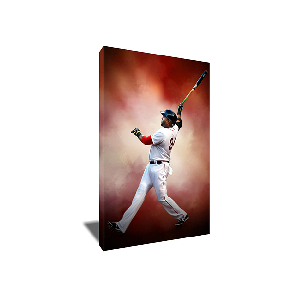 David Ortiz Big Papi Swing Canvas Art Kids T-Shirt by Art-Wrench Com -  Pixels