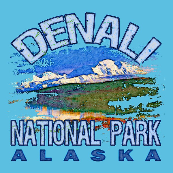 Denali National Park Digital Art