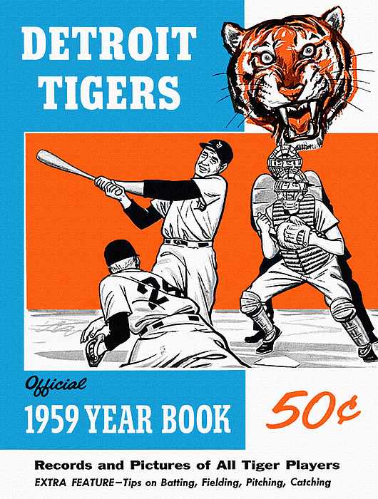 Detroit Tigers 1941 Scorecard Long Sleeve T-Shirt by Big 88 Artworks -  Pixels