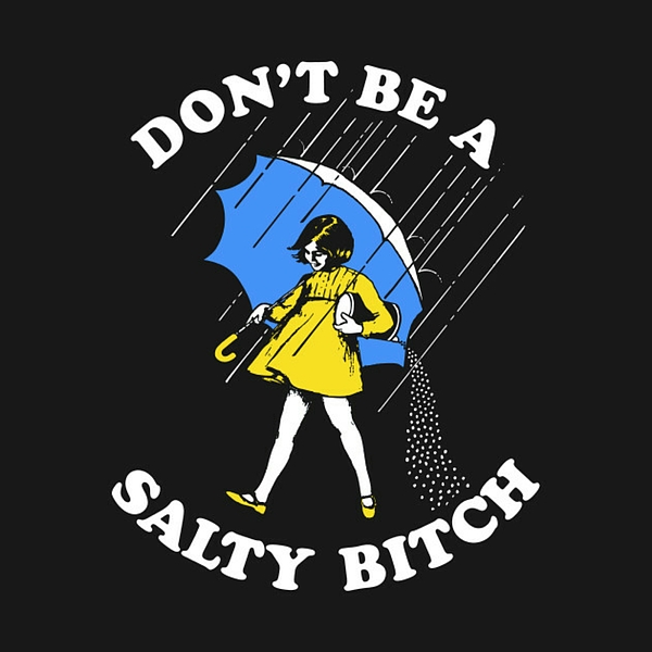 Don't Be A Salty Bitch Beach Sheet For Sale By Isioma Okwezime