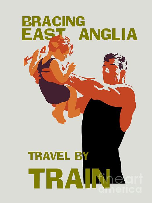 East Anglia By Train Digital Art