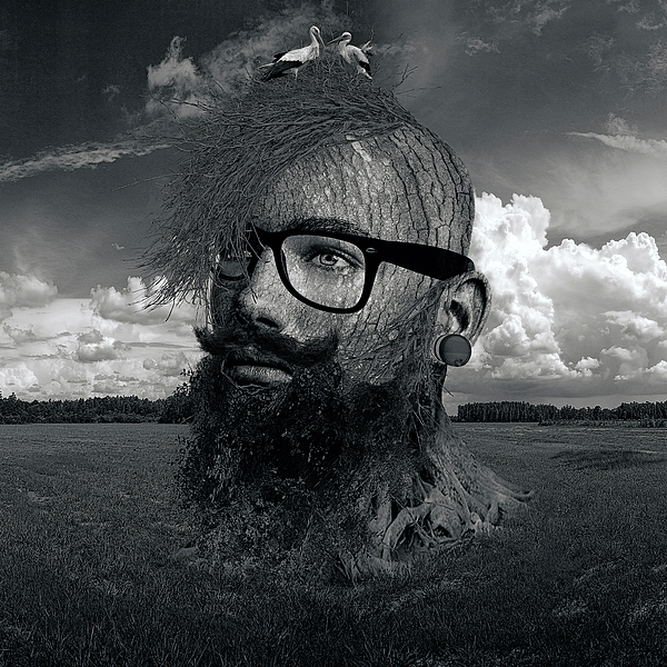 Eco Hipster Digital Art by Marian Voicu - Pixels